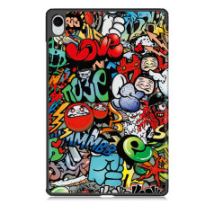 Чохол до планшета BeCover Smart Case Samsung Galaxy Tab S11 (SM-X730/X736) 11.0" Graffiti (714655)