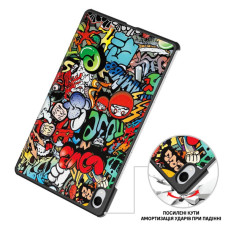 Чохол до планшета BeCover Smart Case Samsung Galaxy Tab S11 (SM-X730/X736) 11.0" Graffiti (714655)