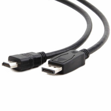 Кабель мультимедійний DisplayPort M to HDMI M 3.0m Cablexpert (CC-DP-HDMI-3M)