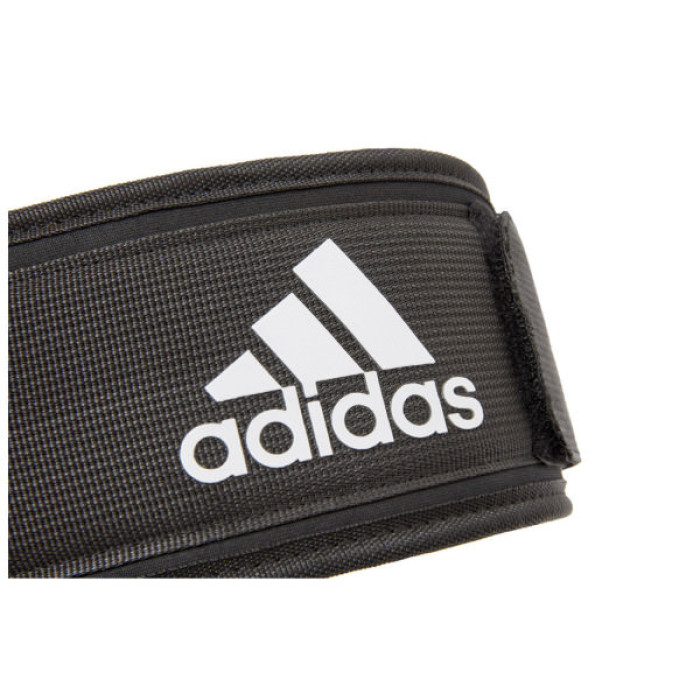 Атлетичний пояс Adidas Essential Weightlifting Belt ADGB-12256 XL 94 - 120 см Чорний (885652016339)