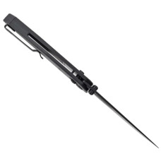 Ніж Hightron Sharplyn, 14C28N, G10 + CF, чорний, чорний клинок (HK01BLK)