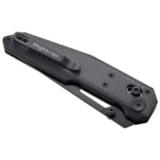 Ніж Hightron Sharplyn, 14C28N, G10 + CF, чорний, чорний клинок (HK01BLK)