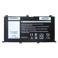 Акумулятор до ноутбука Dell Inspiron 15-7559 357F9, 59Wh (5200mAh), 6cell, 11.4V, Li-ion AlSoft (A71115)