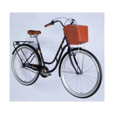 Велосипед Dorozhnik 28" RETRO PH рама-19" ST 2026 чорний (OPS-D-28-554)