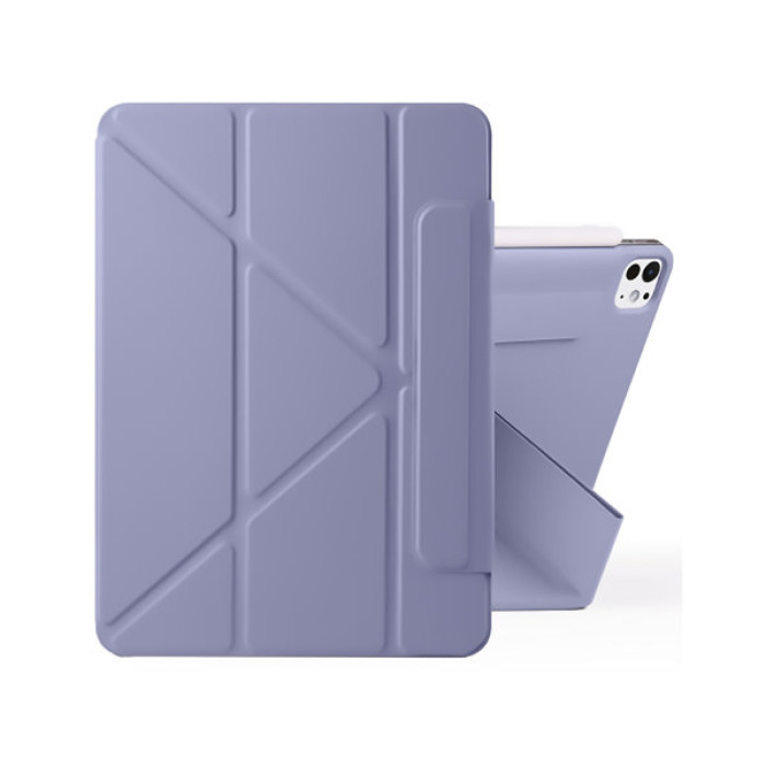 Чохол до планшета BeCover Ultra Slim Origami Magnetic Apple iPad Pro 11" M4 2024 Deep Purple (712963)