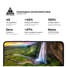 Скло захисне Armorstandart Pro Samsung A56 5G Black (ARM82612)