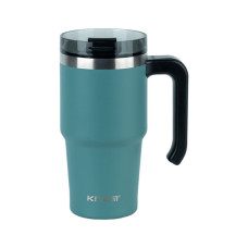 Термокружка Kite з ручкою 600 мл зелена (K24-1207-3)