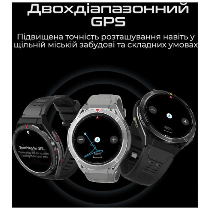 Смарт-годинник HiFuture active silver (active.silver)
