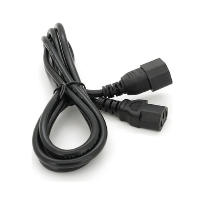 Кабель живлення C13 to C14 1.8m 0.75mm2 OEM Voltronic (PC-IEC C13-C14 CCA18)