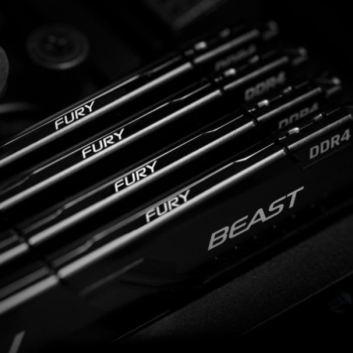 Модуль пам'яті для комп'ютера DDR4 32GB 3600 MHz Fury Beast Black Kingston Fury (ex.HyperX) (KF436C18BB/32)