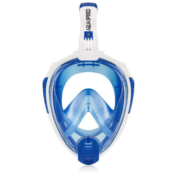 Маска для плавання Aqua Speed Drift 7086 білий, синій 249-51 S/M (5908217670861)