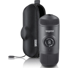 Кавоварка кемпінгова Wacaco Nanopresso з чохлом сіра (WNANOGRcase)