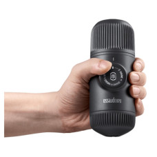 Кавоварка кемпінгова Wacaco Nanopresso з чохлом сіра (WNANOGRcase)