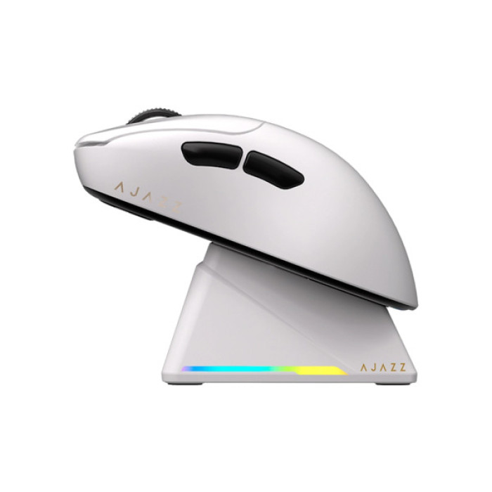 Мишка Ajazz AJ179 APEX Wireless/Bluetooth/USB Charging Dock White (AJM179-A-W)
