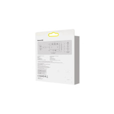 Концентратор Baseus USB-C to 4xUSB 3.0 1.0m black (WKQX030401)