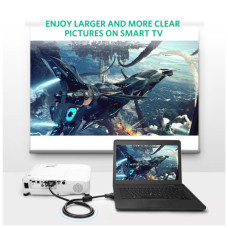 Кабель мультимедійний VGA M to VGA M 2.0m VG101 black Ugreen (11646)