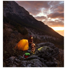 Спальний мішок Turbat Kuk пуховий 700 legion blue/dark cheddar 195 см (012.005.0368)