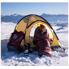 Спальний мішок Turbat Kuk пуховий 700 legion blue/dark cheddar 195 см (012.005.0368)