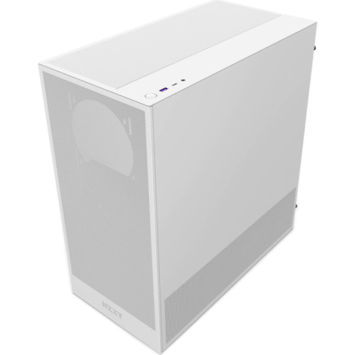 Корпус NZXT H5 Flow Compact All White (CC-H52FW-01)