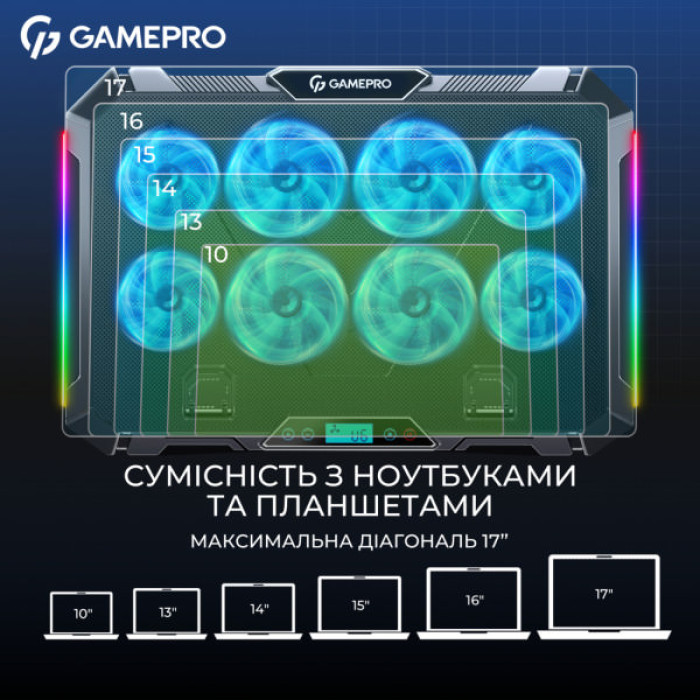 Підставка до ноутбука GamePro CP795