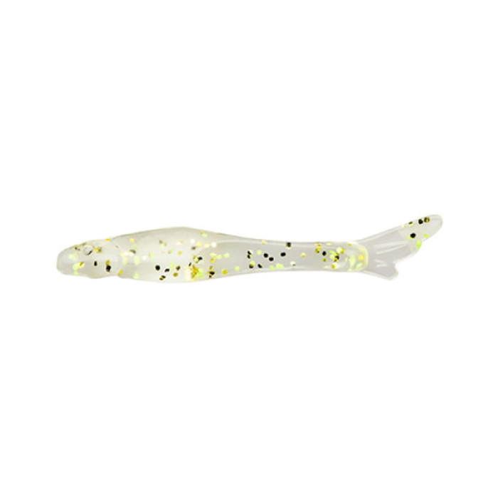 Силікон рибальський FishUP Aji Tiny 1.5" 412 - UV Clear/Chartreuse (12шт/уп) (1864.14.84)