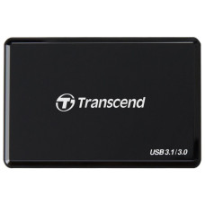 Зчитувач флеш-карт Transcend USB 3.1 Gen 1 Type-C SD/microSD/CompactFlash/Memory Stick (TS-RDC8K2)