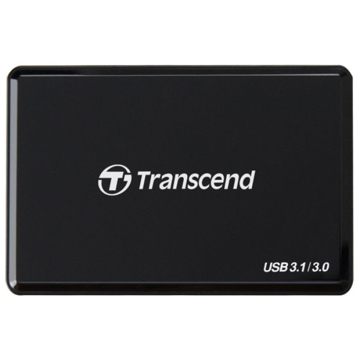 Зчитувач флеш-карт Transcend USB 3.1 Gen 1 Type-C SD/microSD/CompactFlash/Memory Stick (TS-RDC8K2)