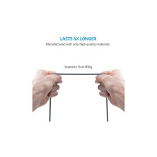 Дата кабель USB 2.0 AM to Lightning 1.8m Powerline Select+ Black Anker (A8013H11)