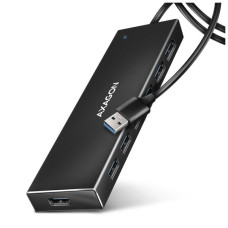 Концентратор AXAGON USB 3.1 to 7xUSB 3.0 black (HUE-F7A)