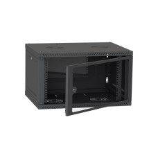 Шафа настінна Ipcom 6U, 600*600, RAL9005 (СН-6U-060х060-ДС-9005)