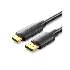 Кабель мультимедійний DisplayPort M to HDMI M 1.8m 4K40Hz black Vention (HFOBAC)