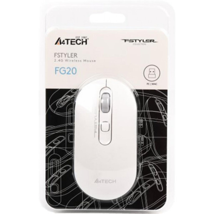 Мишка A4Tech FG20 White (4711421952613)