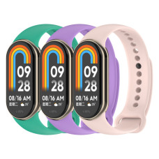 Ремінець до фітнес браслета Armorstandart комплект 3шт Xiaomi Smart Band 10/9/8 Spring (ARM75720)