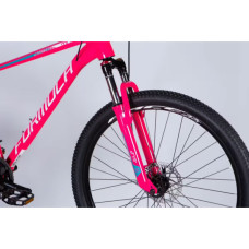 Велосипед Formula 27.5" MOTION DD рама-18" AL 2026 рожевий з білим (OPS-FR-27.5-304)