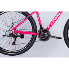 Велосипед Formula 27.5" MOTION DD рама-18" AL 2026 рожевий з білим (OPS-FR-27.5-304)