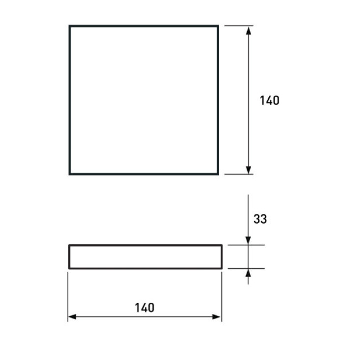 Світильник Eurolamp GM 13W 4000K (LED-NLS-13/40(GM))