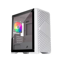 Корпус для ПК 1stPlayer T5-WH-4F1-W