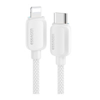 Дата кабель USB-C to Lightning 2.0m 20W white Essager (EXCTL-WLA02-P)