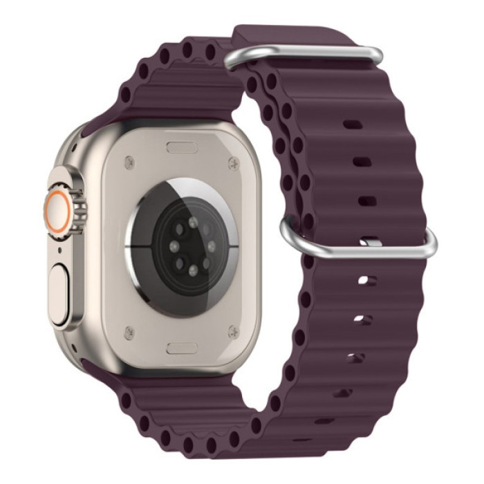 Ремінець до смарт-годинника Armorstandart Ocean Band для Apple Watch 49/46/45/44/42 (Series 1-3) Berry Purple (ARM74243)