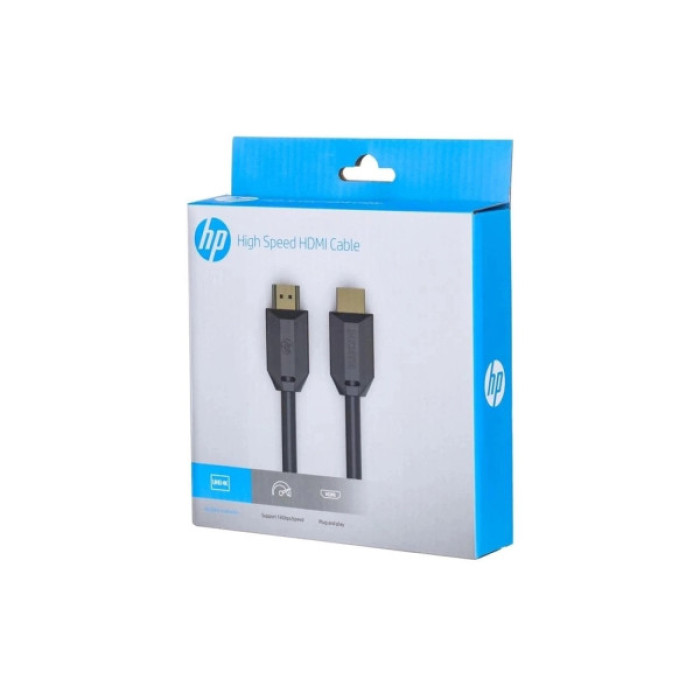 Кабель мультимедійний HDMI M to HDMI M 2.0m V2.0 4K 60Hz HP (HP_DHC-HD01-02M)