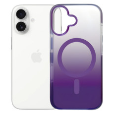 Чохол до мобільного телефона BeCover FIBRA Shock-Proof MagSafe Apple iPhone 17 Deep Purple (715442)
