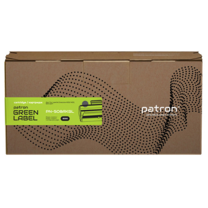 Картридж Patron HP 508A (CF360A) Green Label, Black (PN-508AKGL)