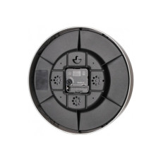 Настінний годинник Optima Marble металевий, чорний мармур (O52091)