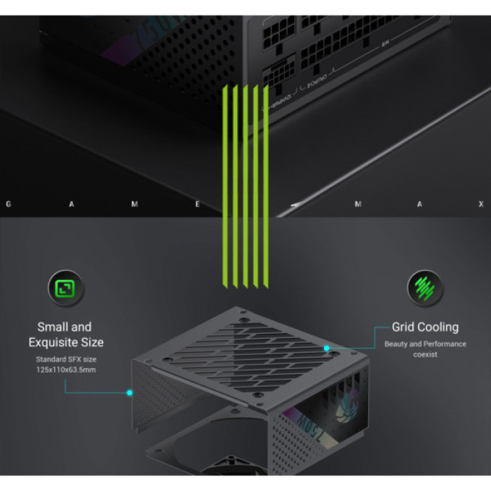 Блок живлення Gamemax 750W (GS 750G V25)