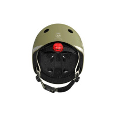 Шолом Scoot&Ride оливковий з ліхтариком 45-51см (SR-181206-OLIVE)