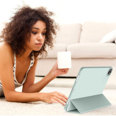 Чохол до планшета BeCover Tri Fold Soft TPU Silicone Apple iPad Air 13" M2/M3 (2024/2025) Light Green (711742)