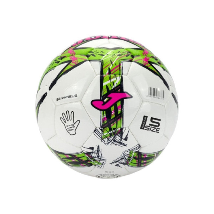 М'яч футбольний Joma Dal III (401412.334) Уні 5 Зелено-рожевий (8445954786785)