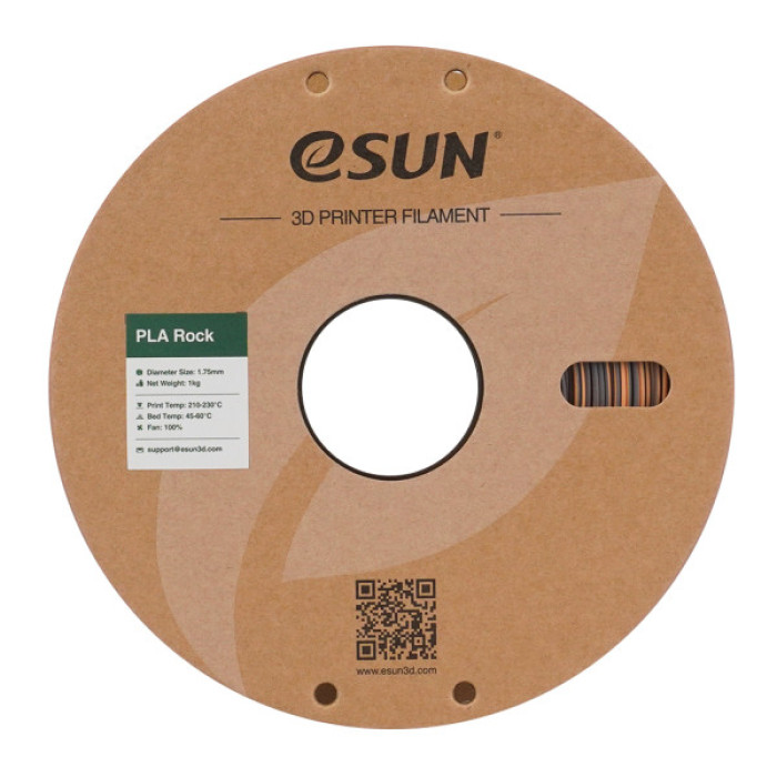 Пластик для 3D-принтера eSUN PLA Rock 1,75mm 1kg PEGMATITE (PLA-ROCK175O-PE1P1)