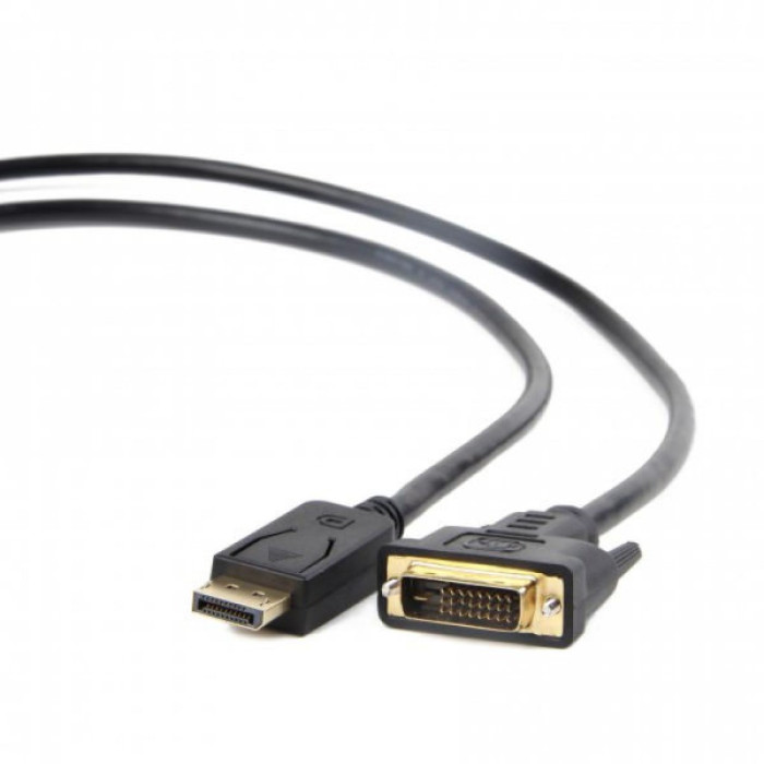 Кабель мультимедійний DisplayPort M to DVI M 3.0m Cablexpert (CC-DPM-DVIM-3M)