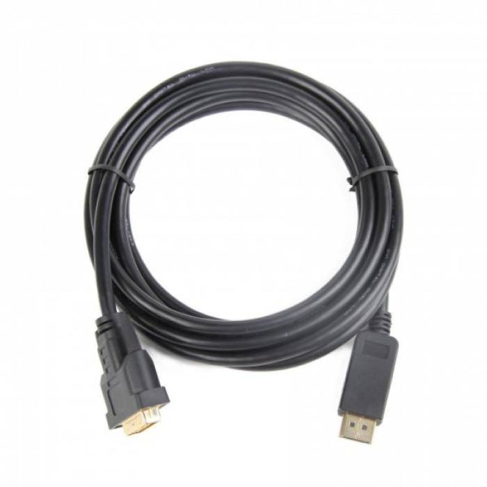 Кабель мультимедійний DisplayPort M to DVI M 3.0m Cablexpert (CC-DPM-DVIM-3M)